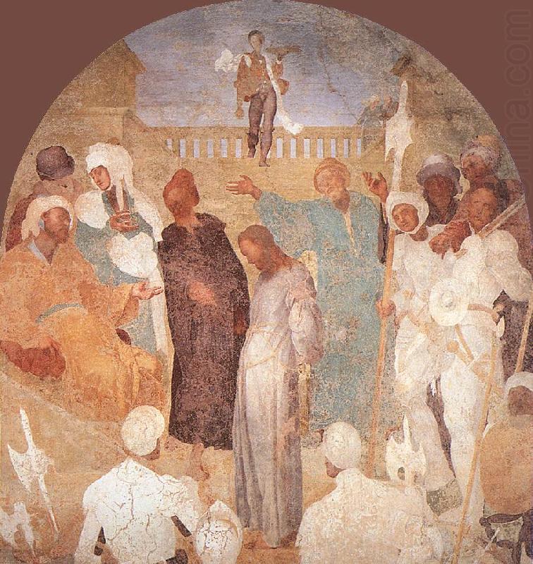 Christ before Pilate, Pontormo, Jacopo
